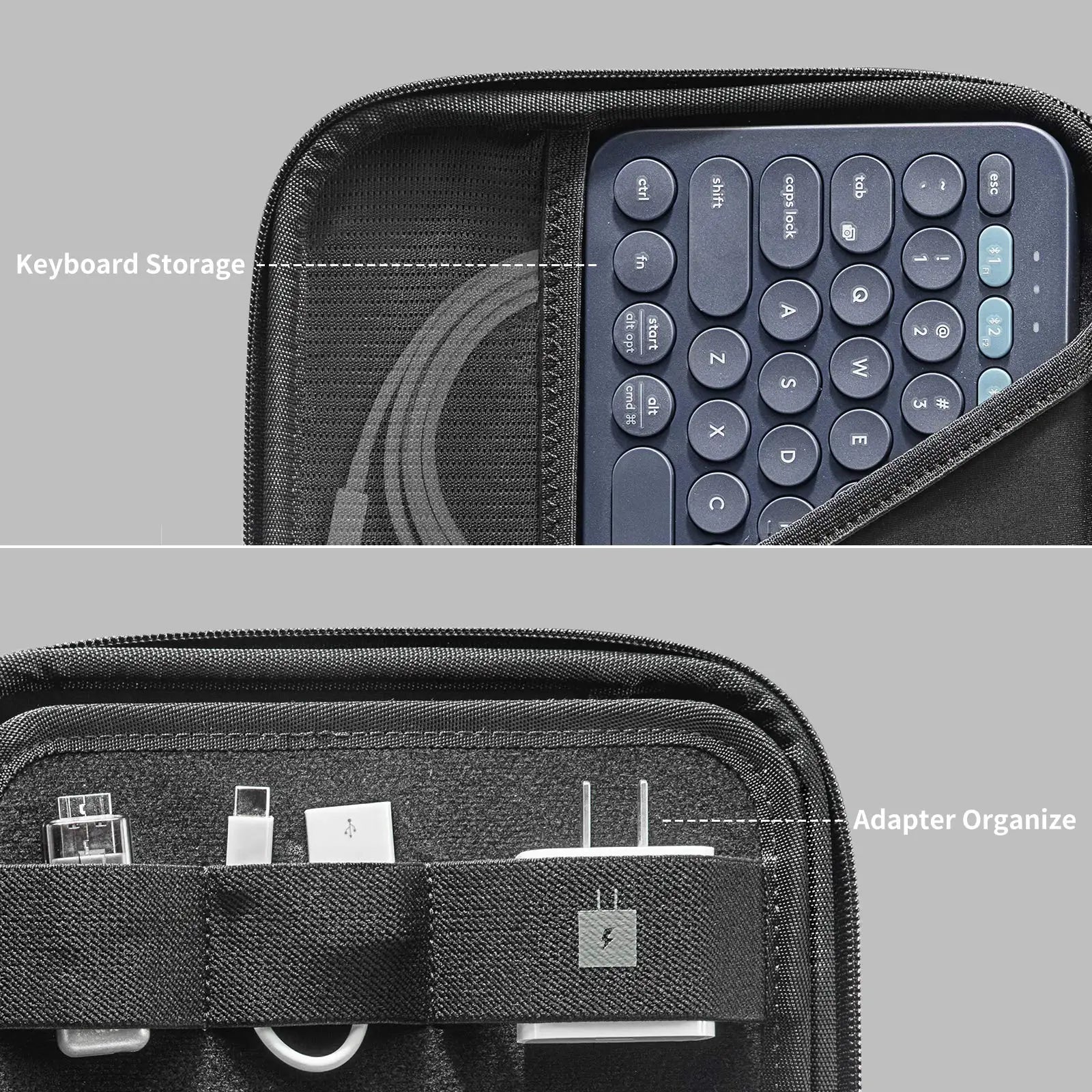 Tablet Sleeve Case Tablet Bag for EVA Bag Tablet Case 9-13 Inch Fits iPad Air 11 10.9 inch iPad Pro 11 M4 iPad Pro 13 Inner Bag