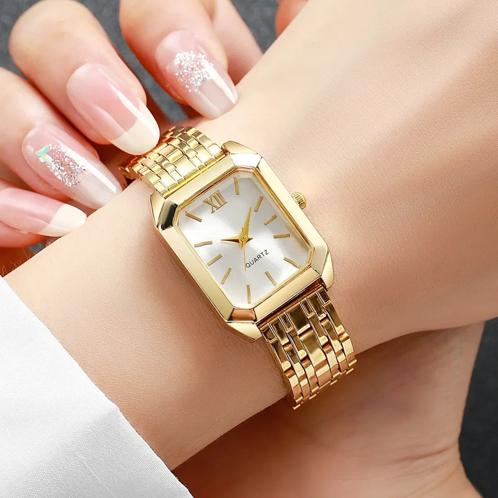 1PCSurprise Mystery Watch Blind Box- Fashion Rectangle Women Quartz Wristwatch Reloj Mujer(Without Box)
