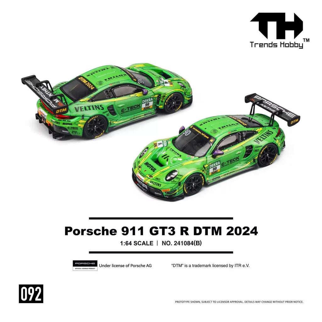 TH-Trends Hobby 1/64 095 911 GT1 LM #26 GT3 R-DTM Removable Cover Car Alloy Motor Vehicle Diecast Metal Model Kids Toys Boys
