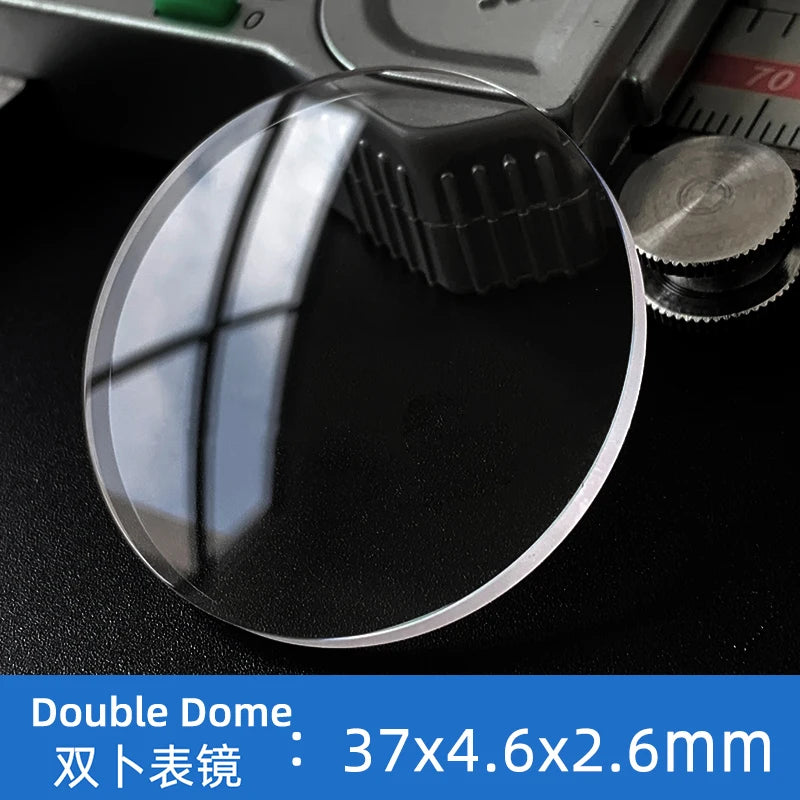 33mm 37mm 40mm Pot Cover Glass For Panerai Glass Sapphire Watch Mirror Mask Glass Convex Accessories Double Dome Glass Lens