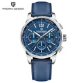 PAGANI DESIGN New Mens Watch 41mm Chronograph 100M Waterproof Wristwatch Top Brand VK63 Quartz Watches for Men Gift Reloj Hombre