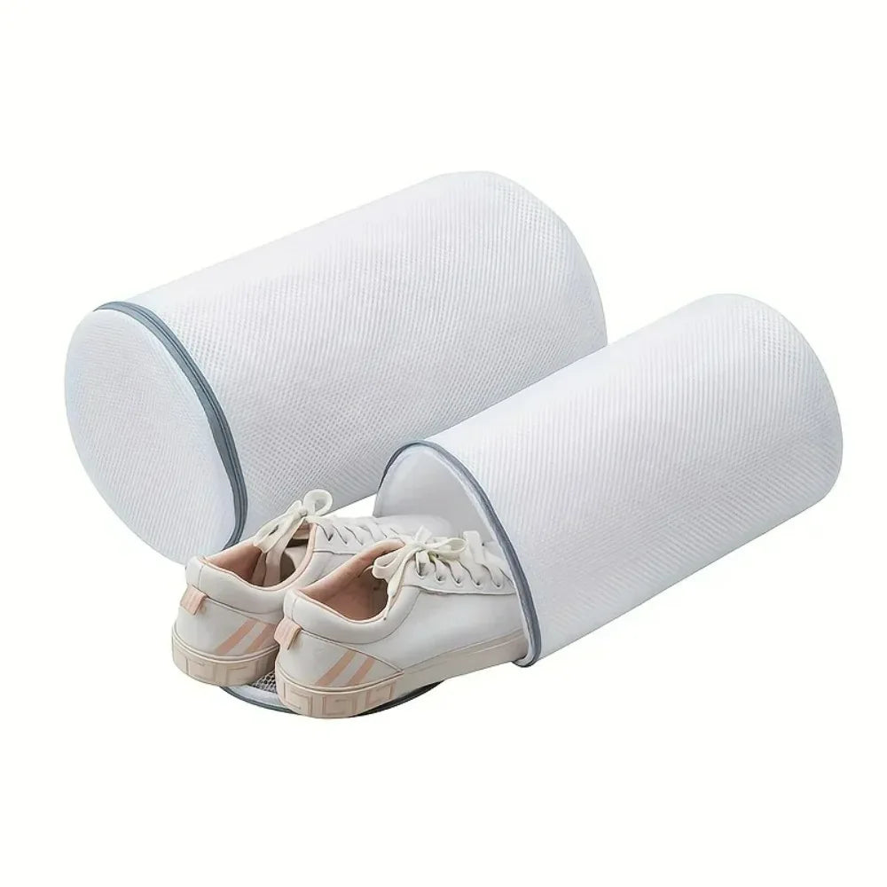 Shoes Mesh Laundry Bag Machine Wash Clothes Shoes Protective Bag University Dormitory Dirty Clothes Storage Durable Washing Bags