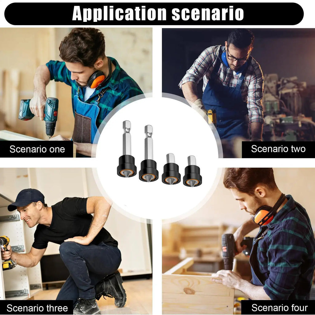 Screwdriver Bit Sets Magnetic Electric Repair Wrench Screwdriver Bit For Repair Power Metal Electrician Computer Home Mechanic