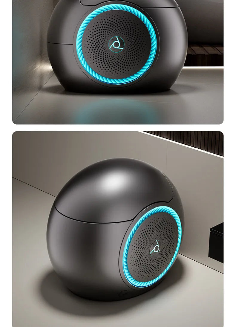 MYN Integrated Future Egg-shaped Music Smart Toilet Waterproof Voice Control Remote Floor Mounted Ceramic 3-Year Warranty P-trap