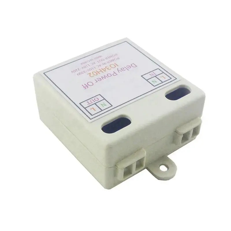 AS62 4X AC 120V 220V Time Delay Relay Power On Delay OFF Switch 1-480Min Adjustable Delay Power OFF Automation Controller