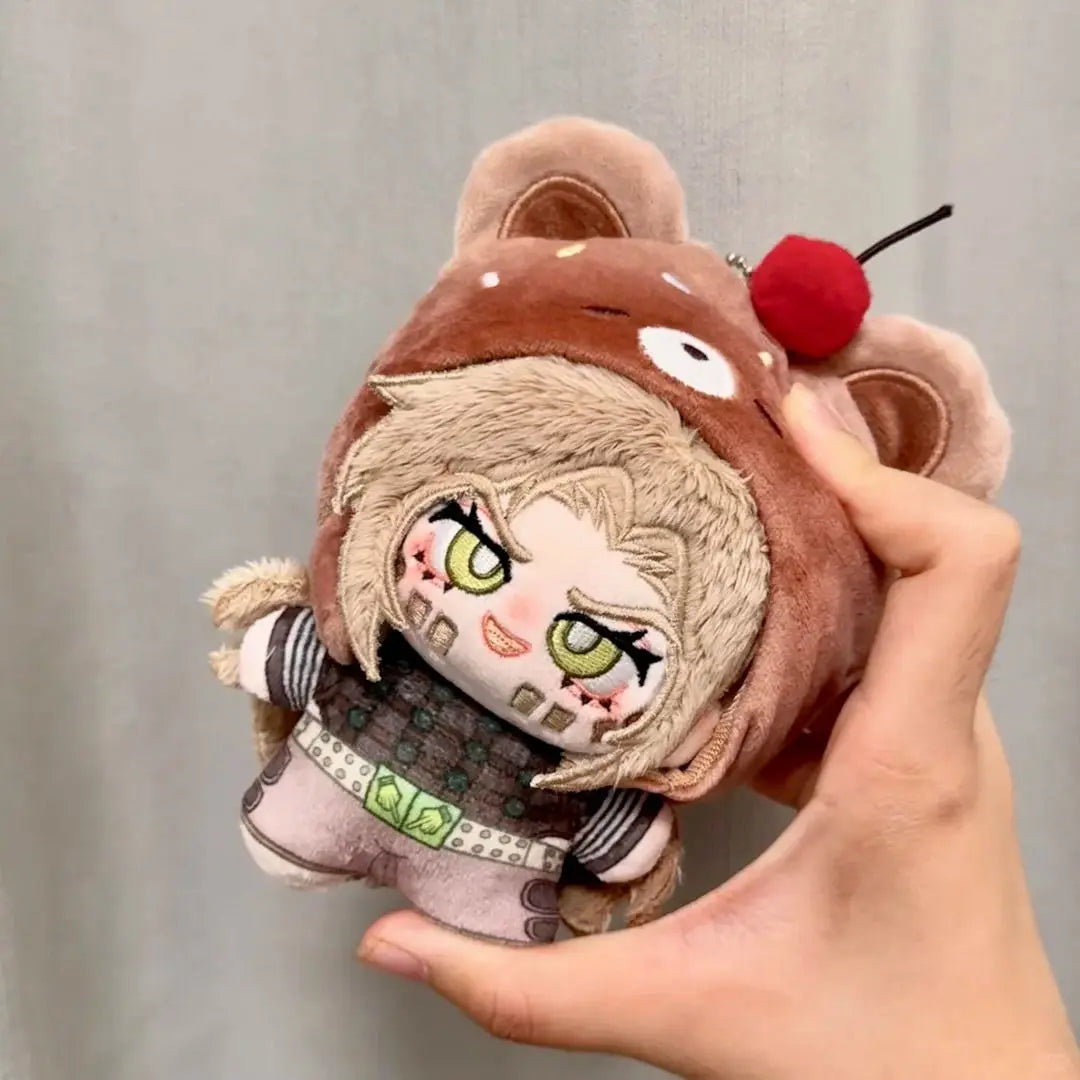 10CM Anime JoJo's Bizarre Adventure Julius Caesar Zeppeli Cosplay Cute Plush Pendant Plushie Knapsack Ornament Christmas Gifts