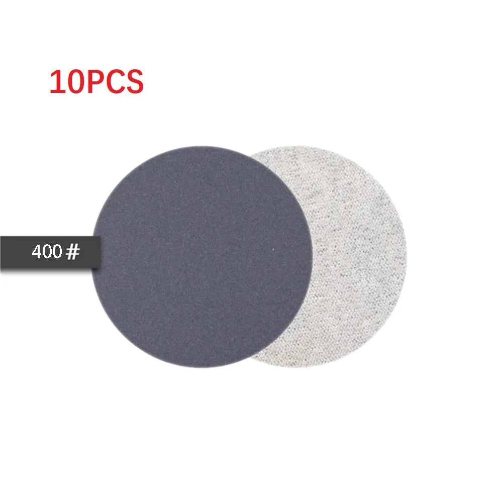 10Pcs 3inch Silicon Carbide Sanding Discs 75mm Wet And Dry Sanding Sandpaper 240-10000 Grit Automotive Grinding Polishing Tools