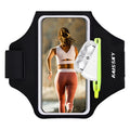 HAISSKY Classic Zipper Pocket Running Bags Men Women Outdoor Sports Touch Screen Armband Wrist Pouch For iPhone Samsung Xiaomi