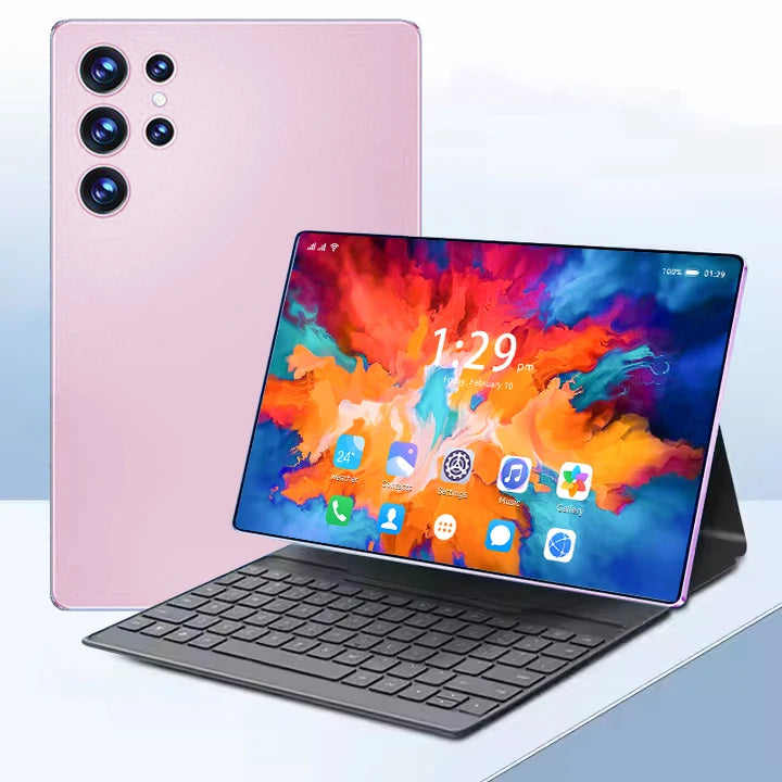 Christmas Students Gifts P23 PRO 10 Inch Tablet with Keyboard Android 13 Tablet 6gb 64gb IPS Business and Education Tablet PC