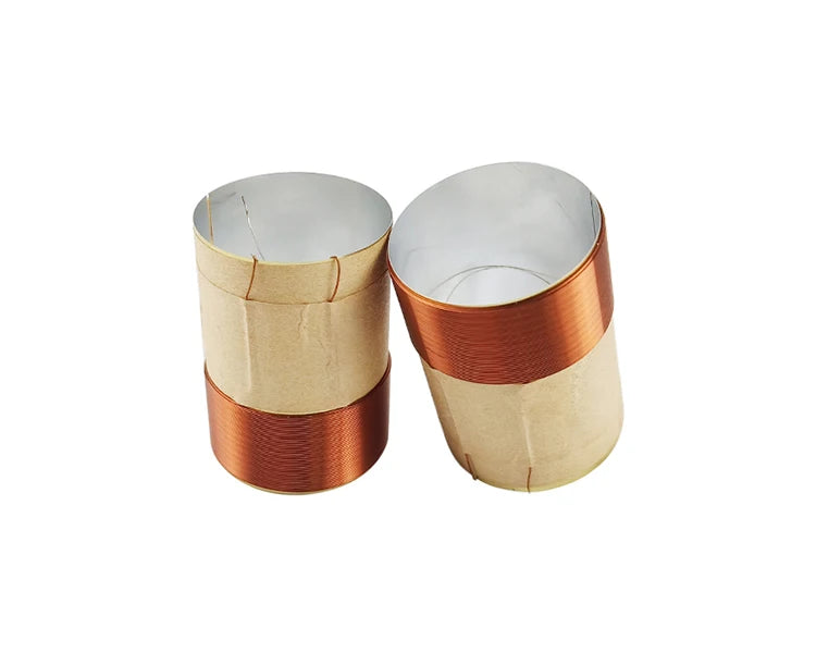 GHXAMP 25.5mm 4ohm Speaker Voice Coil Mid-bass Repair Loudspeaker Coil 2PCS