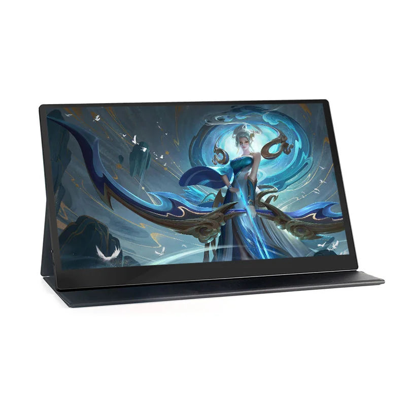 15.6 Inch Portable Monitor FHD 1080P Full HD with Multi Touch Screen USB Plug and Play for Laptop Mobile Gaming Monitor