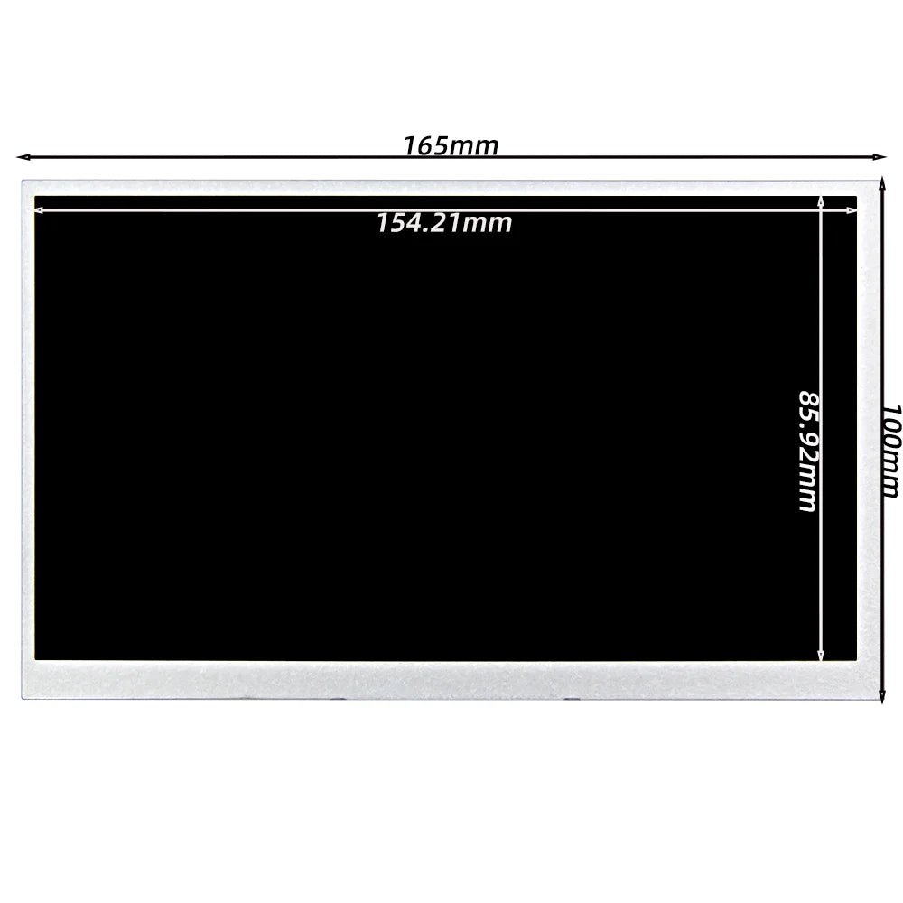 7 inch  TFT  LCD Display 1024*600 RGB Interface LCD  Screen Panel