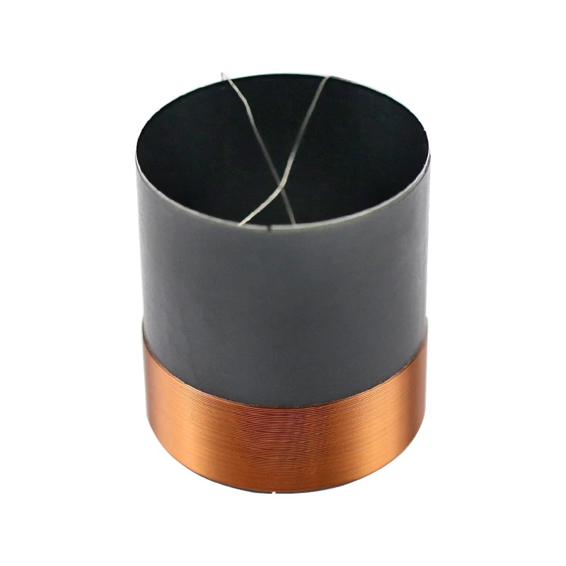 35.5MM Bass Voice Coil Black Aluminum Skeleton Copper Wires 100W-250W High Power Voice Coil For Speaker Accessories 6-8OHM 2pcs