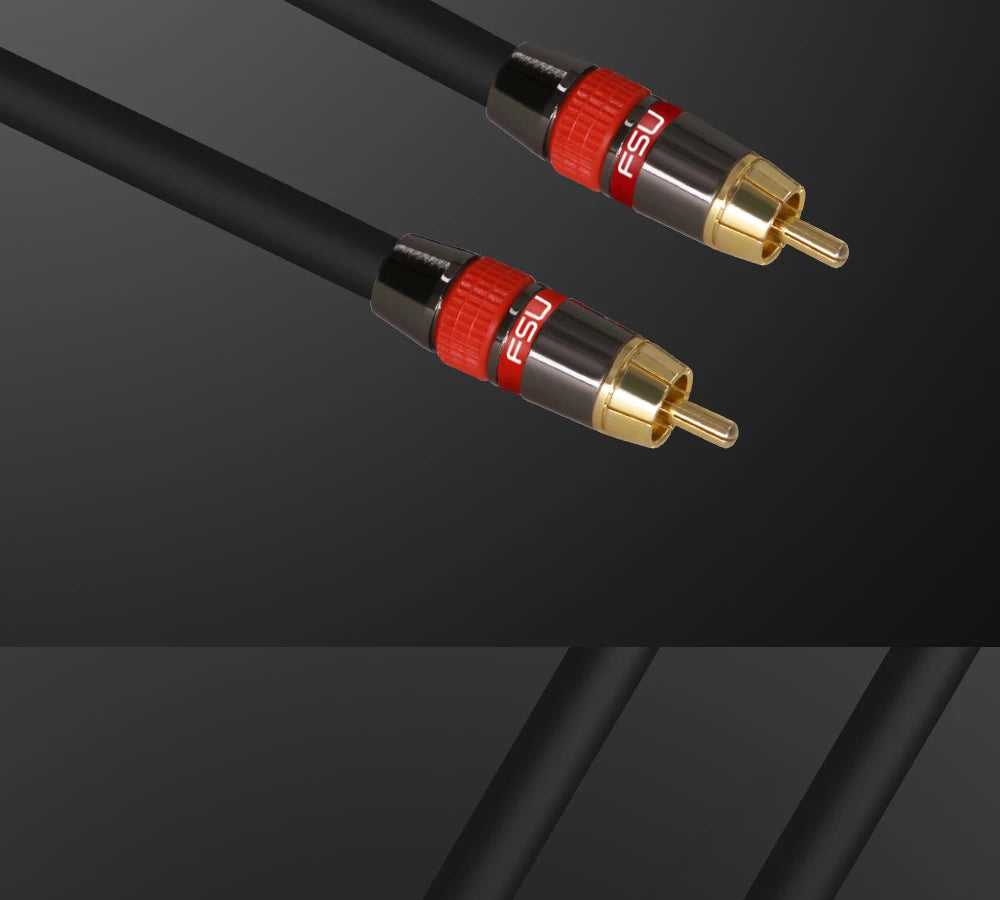Coaxial Digital Audio RAC Cable SPDIF RCA to RCA Cable Audio Video Male for DVD Projector TV Speaker Amplifier 0.5M 1M 2M 3M 5M