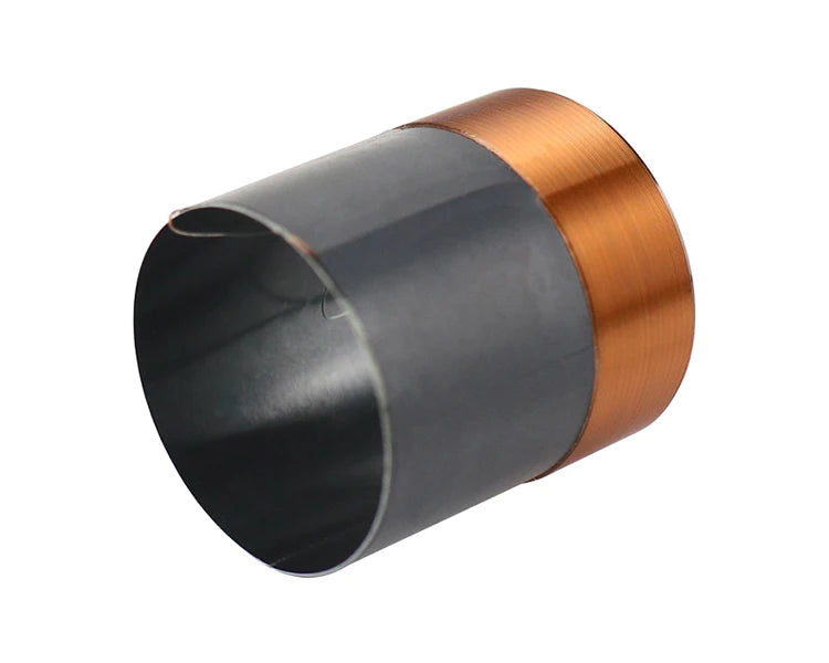 35.5MM Bass Voice Coil Black Aluminum Skeleton Copper Wires 100W-250W High Power Voice Coil For Speaker Accessories 6-8OHM 2pcs