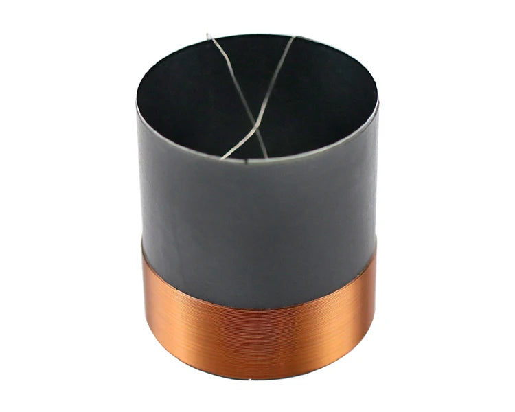 35.5MM Bass Voice Coil Black Aluminum Skeleton Copper Wires 100W-250W High Power Voice Coil For Speaker Accessories 6-8OHM 2pcs