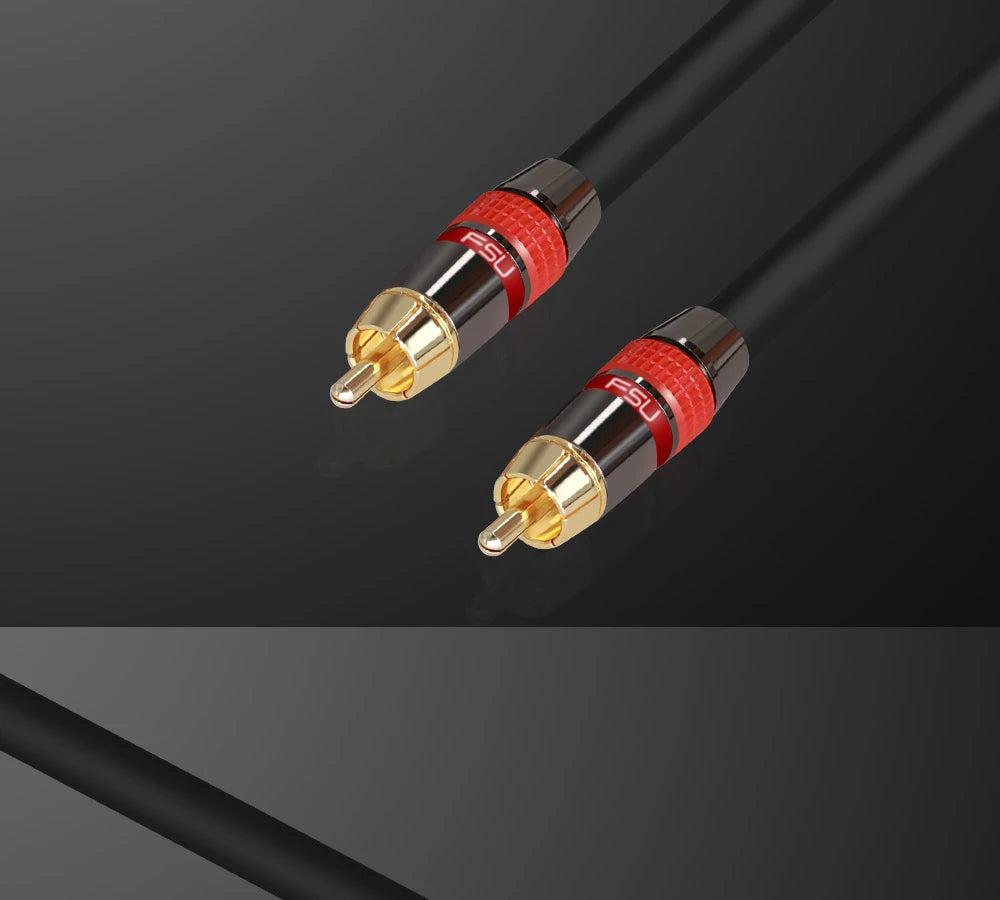 Coaxial Digital Audio RAC Cable SPDIF RCA to RCA Cable Audio Video Male for DVD Projector TV Speaker Amplifier 0.5M 1M 2M 3M 5M