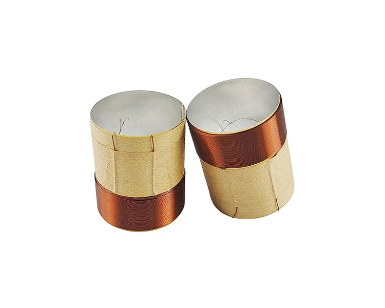 GHXAMP 25.5mm 4ohm Speaker Voice Coil Mid-bass Repair Loudspeaker Coil 2PCS