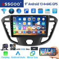 ESSGOO 9" Android 14 4+64G Car Stereo Carplay Android Auto GPS Wifi RDS Bluetooth For Ford Transit Custom 2012-2021 Touchscreen
