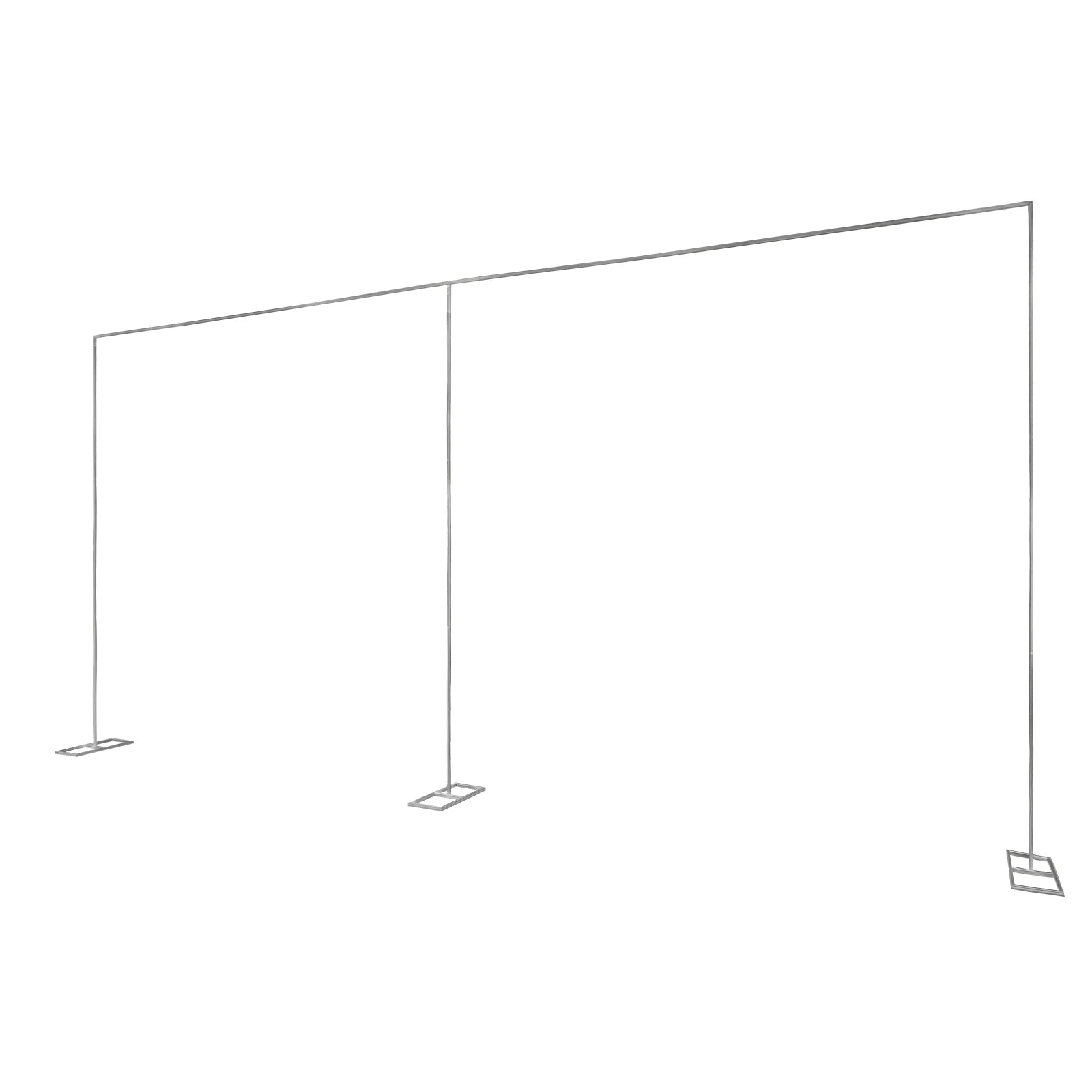 6 x 3m Backdrop Stand,Adjustable 10x20FT  Metal Arch Backdrop Stand for Parties Wedding Ceremony, Metal Arch Frame Decorate