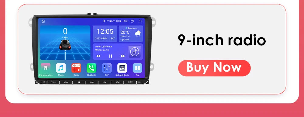 Hizpo Car Multimedia Player 2din Android 13 Radio For VW Volkswagen Golf Polo Skoda Rapid Octavia Passat b6 7 Tiguan Carplay GPS