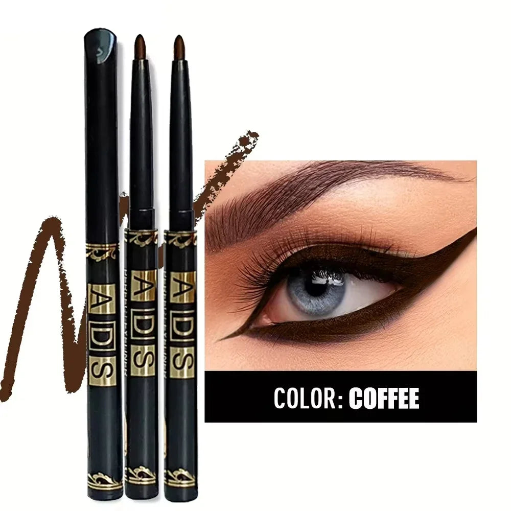 30Pcs Waterproof Lasting Liquid Eyeliner Wholesale No Ink Leakage Smooth Quick-Dry Black Coffee Eyeliner Gel Non-fading Makeup