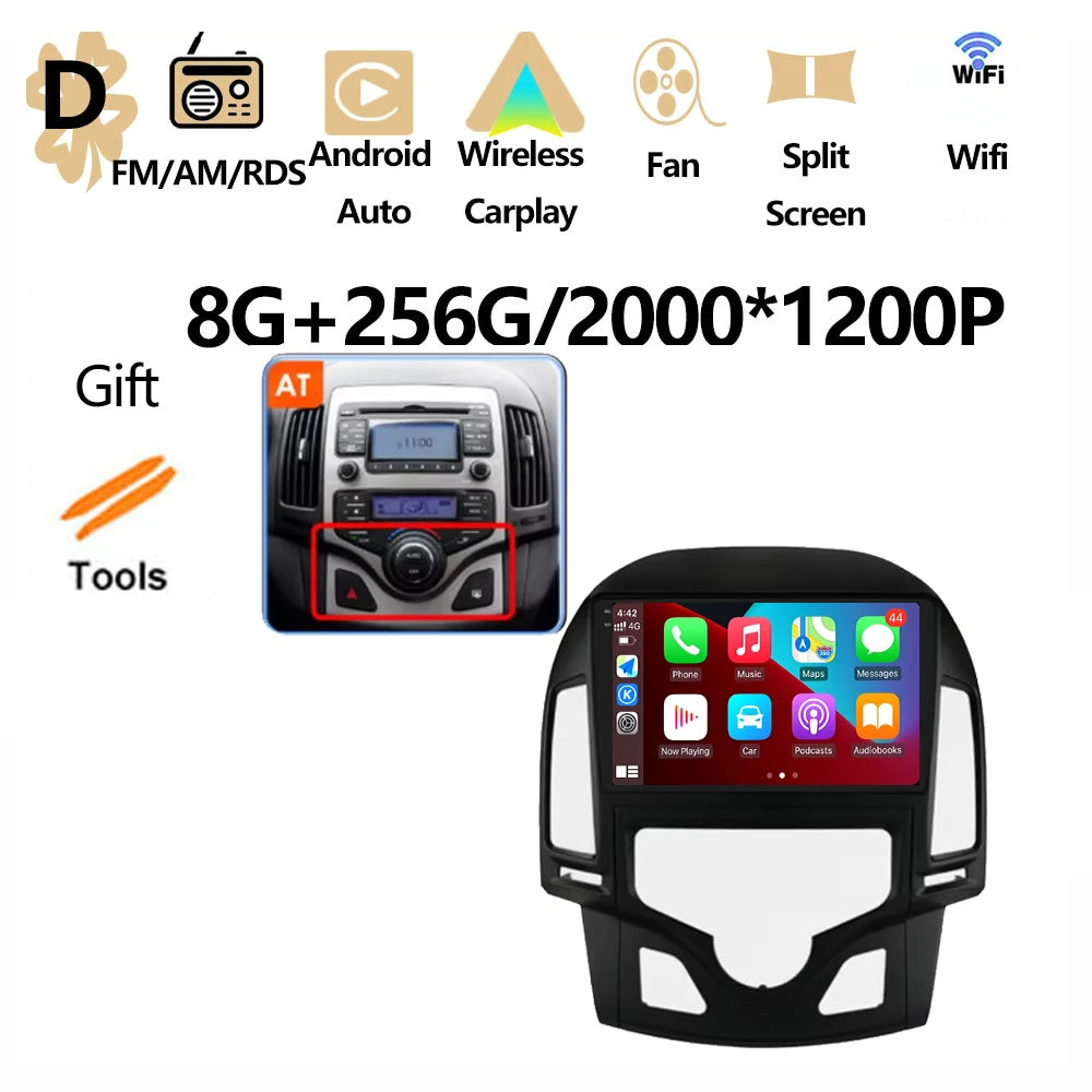 Android OS For Hyundai I30 2006 2007 2008 2009 2010 2011 Car Radio Multimedia Player DSP Stereo WiFi GPS Navigation Head Unit
