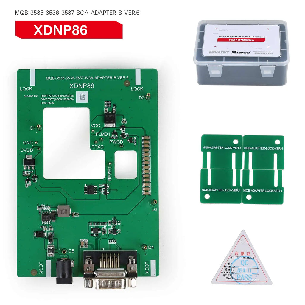 In Stock Xhorse XDNPM3GL MQB48 Solder-Free Adapter 13pcs Full Set Work with Multi-Prog, VVDI Prog, Key Tool Plus