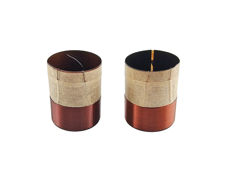 GHXAMP 26mm Speaker Accessories Repair gram Aluminum Frame Bass Voice Coil 8OHM 2PCS