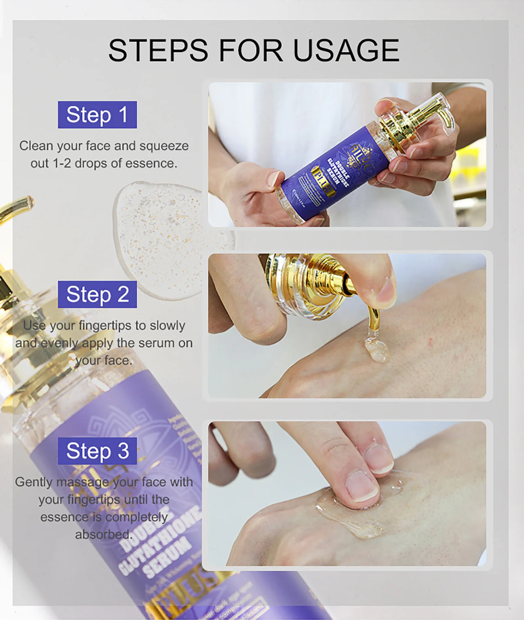 AILKE Anti-Black Spots Serum, Brightening Essence for an Even & Radiant Complexion, Reduce Freckles, Pigmentation, 120 ml