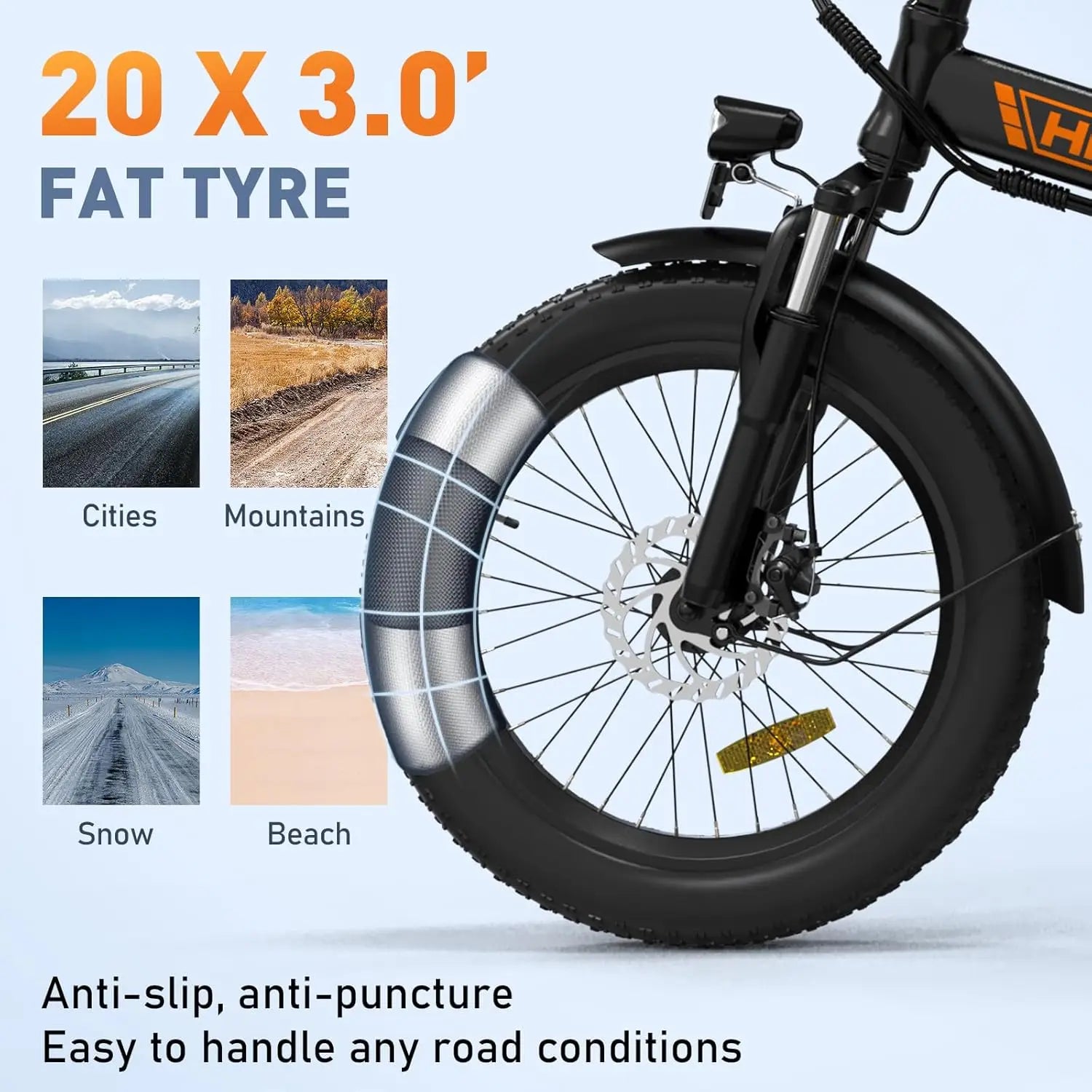 20 big electric Bike electric Bike HITWAY electric electric bikes 36V 12 ahum removable Lithium battery, motor out W
