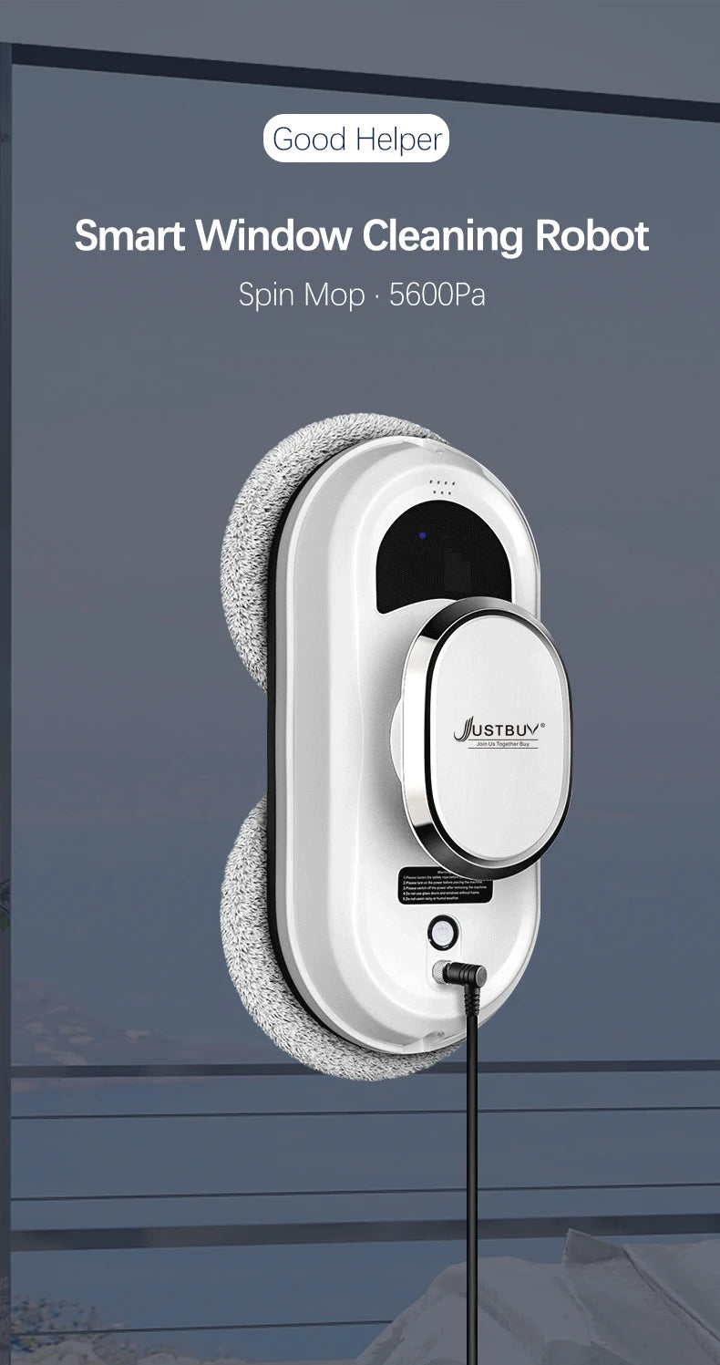 Window Robot Vacuum Cleaner Auto Working Electric Glass Limpiacristales Remote Control For Home