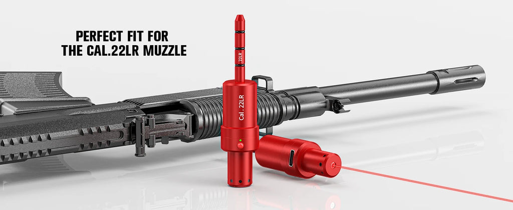 22LR multifunctional magnetic red green light trainer, dual-purpose for training and calibration