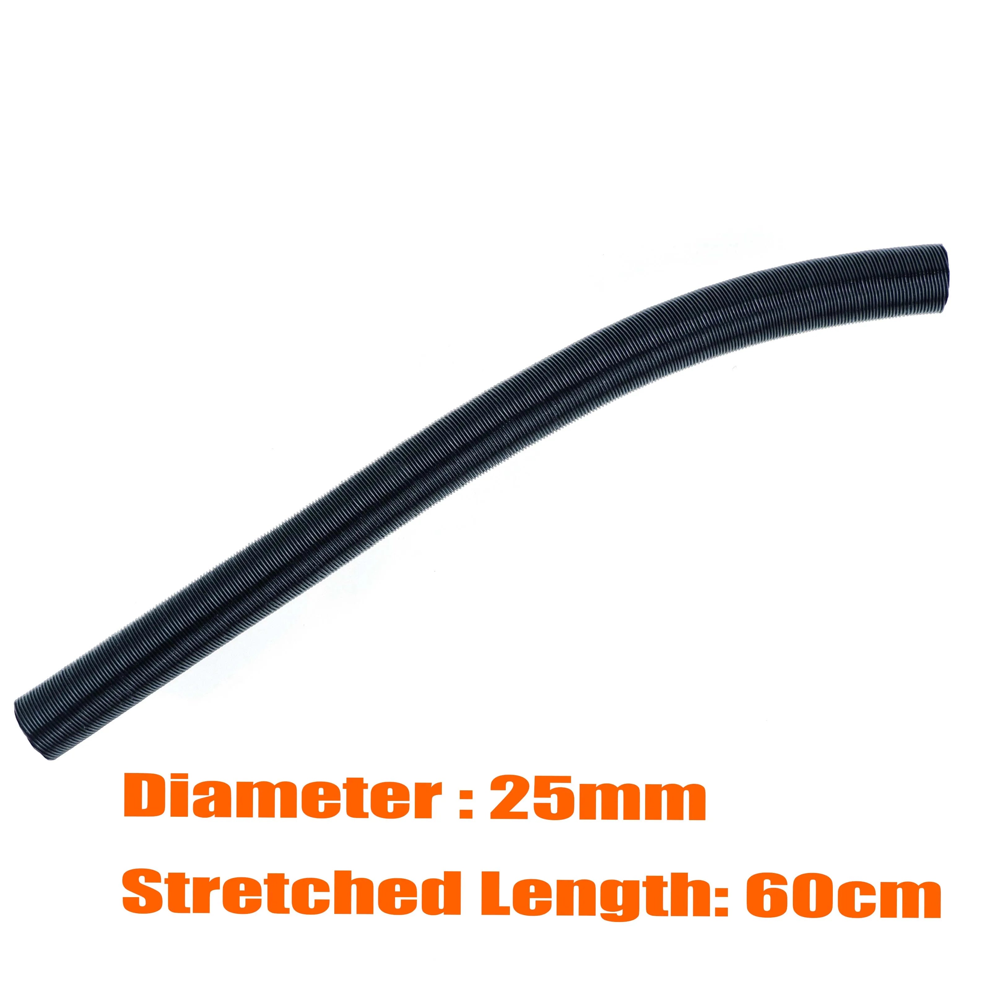 25mm Air Diesel Heater Intake Filter + Intake Duct Pipe Stretch Length 60cm + 2x Clips For Car Truck VAN E