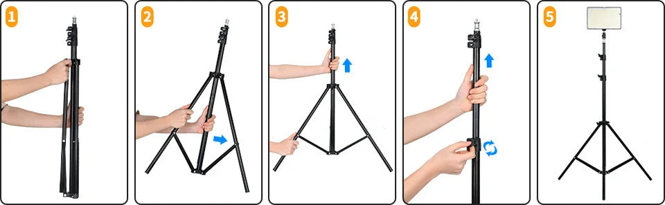 LED Photo Studio Light For Youbute Game Live Video Lighting On Camera 40W/50W Portable Video Recording Photography Panel Lamp