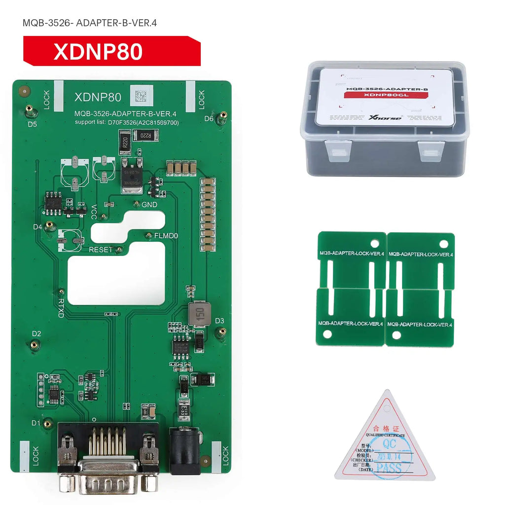 In Stock Xhorse XDNPM3GL MQB48 Solder-Free Adapter 13pcs Full Set Work with Multi-Prog, VVDI Prog, Key Tool Plus