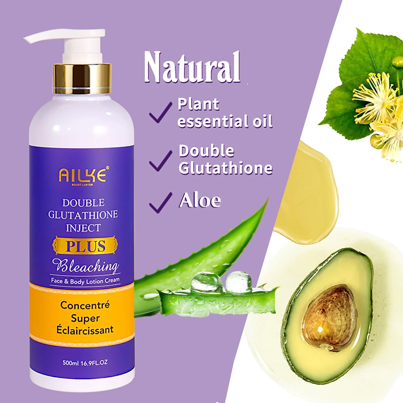 AILKE Anti-Black Spots Serum, Brightening Essence for an Even & Radiant Complexion, Reduce Freckles, Pigmentation, 120 ml