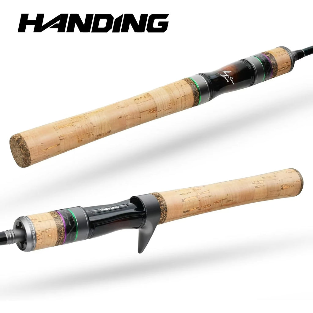 HANDING 78g Magic L Micro BFS Fishing Rod Carbon Fishing Rod Lure Weight 1-8g FUJI® O+A Guide Rings UL/L Power for Trout
