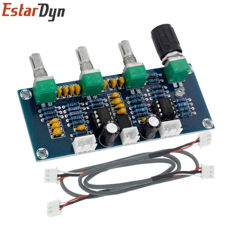 XH-A901 NE5532 Tone Board preamp Pre-amp With treble bass volume adjustment pre-amplifier Tone Controller For amplifier Board