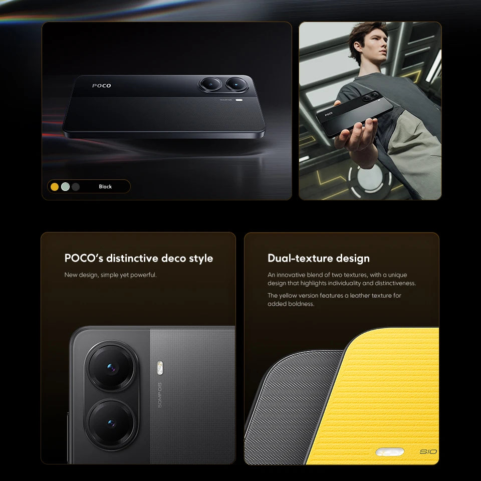 POCO X7 Pro Global Version Cellphone 256GB / 512GB Dimensity 8400-Ultra 6.67" 120Hz Display 6000mAh 5G NFC