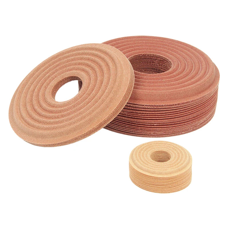 Subwoofer Speaker Repair Essentials, Bass Elastic Wave 2Pcs Set: Spider Damper and Voice Coil Gasket.