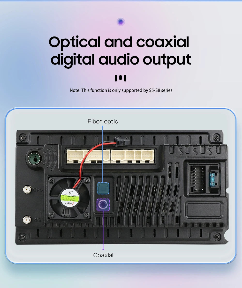 Hizpo 7inch Android Car Radio for Ford Focus S-Max Galaxy C-Max Kuga Mondeo Multimedia Auto CarPlay RDS DSP BT 4G CarPlay SWC