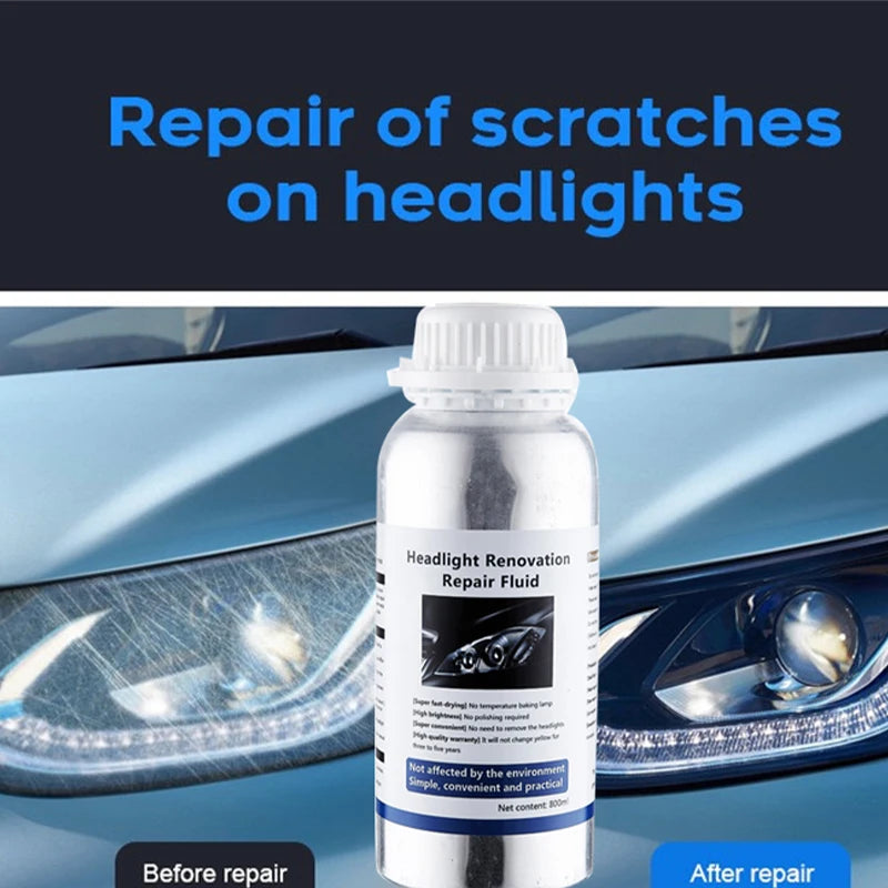 Car headlight polishing evaporator liquid Car chemicals headlight chemical polish Headlights liquid polymer lamps reg Headlights