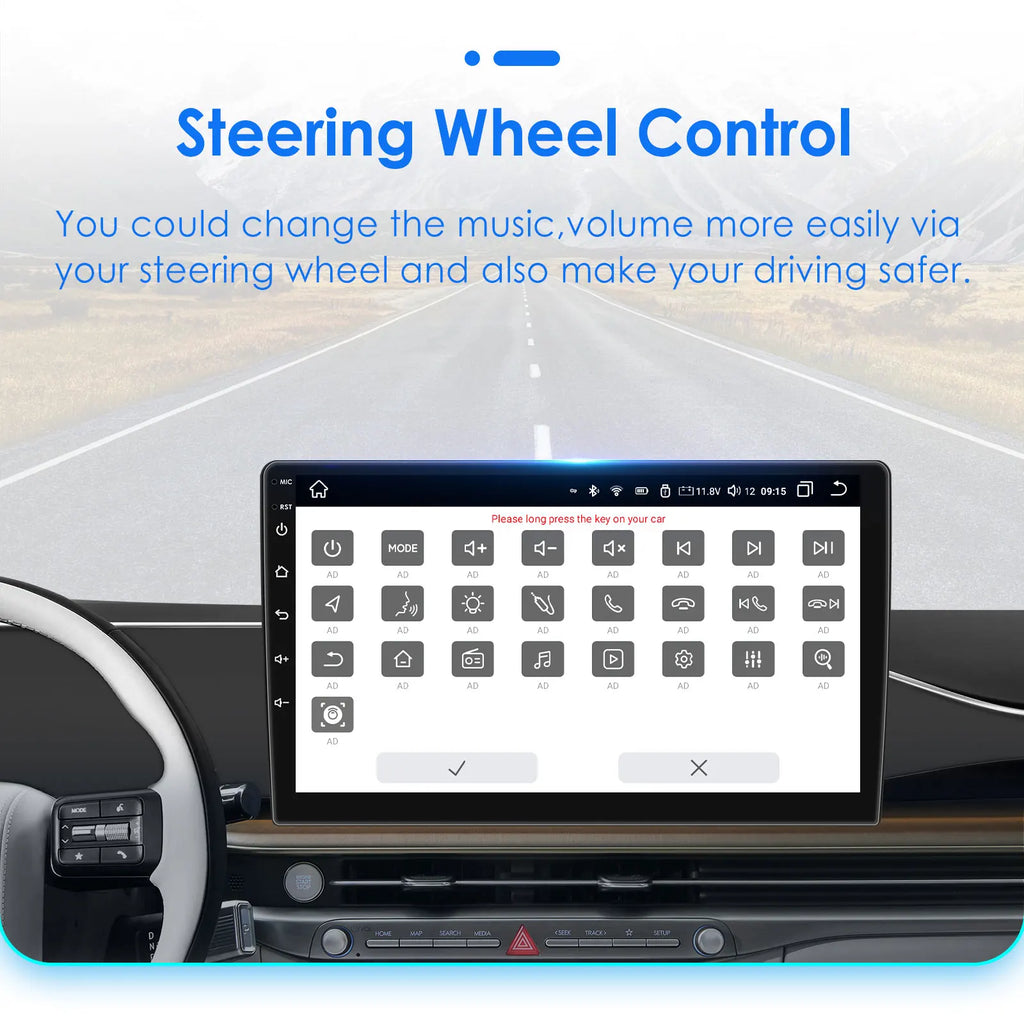 Hizpo Car Multimedia Player 2din Android 13 Radio For VW Volkswagen Golf Polo Skoda Rapid Octavia Passat b6 7 Tiguan Carplay GPS