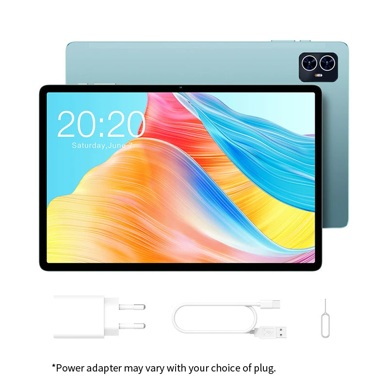Teclast M50 Pro, Android 13 Tablet Pc, Unisoc T616 10.1 Inch, Eight Cores, 1920X1200 Fhd, (8Gb+8Gb)Max.16Gb Ram, 256Gb Rom, 4g Network, Dual Wifi, 6000Mah