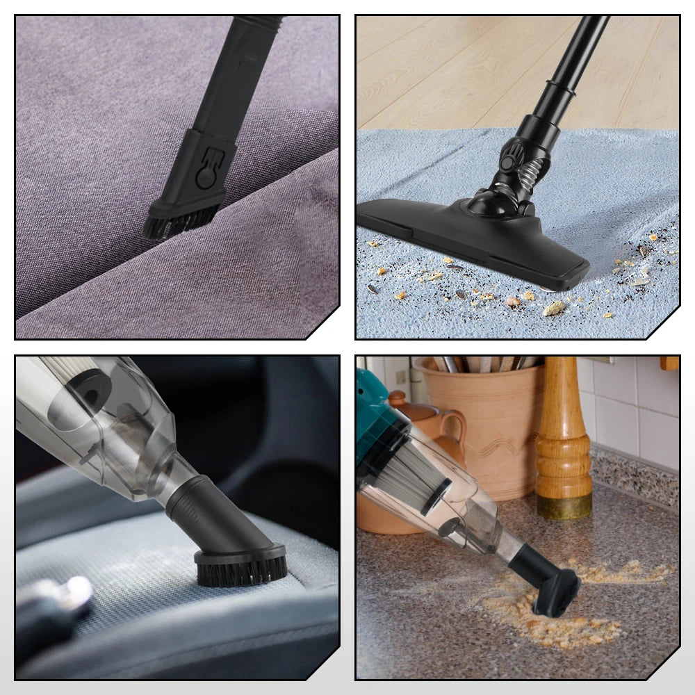 YOFIDRA 1500W Electric Vacuum Cleaner Cordless Multi-function Cleaner Handheld Cleaning Snow Dust Tool For Makita Battery Pin