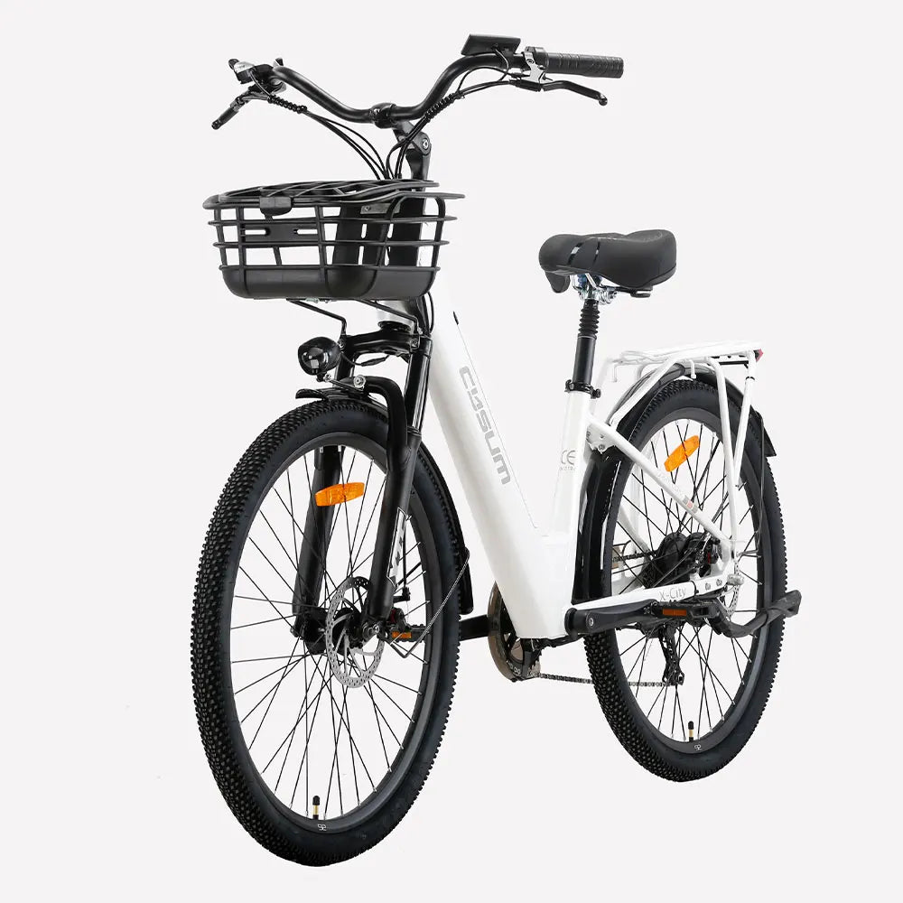 Cysum X-City Adult E-Bike 250W E-Bike for Men 48V 10.4ah Battery 26-Inch Tyre City E-Bike