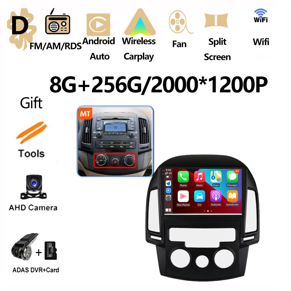 Android OS For Hyundai I30 2006 2007 2008 2009 2010 2011 Car Radio Multimedia Player DSP Stereo WiFi GPS Navigation Head Unit