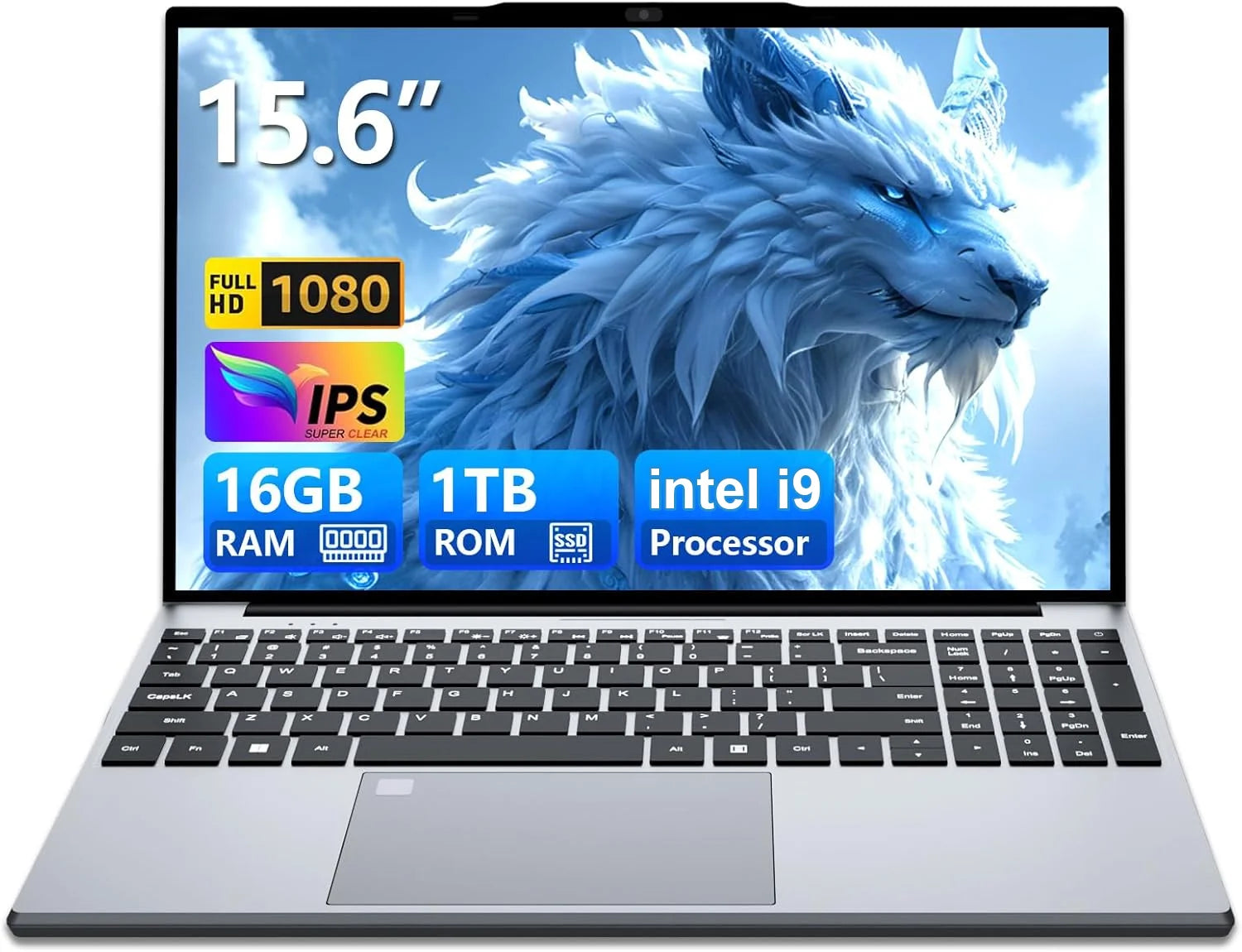 15.6 inch Laptop windows 11 Intel Core i9 10980HK 16GB RAM 1TB SSD Ultra thin Computer Fingerprint Gaming Notebook PC Business