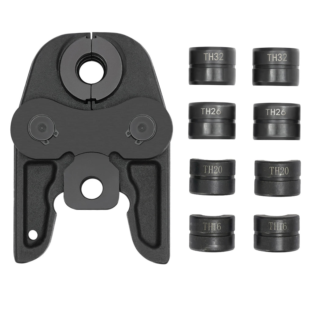 Jaw + Molds TH16, TH20, TH26, TH32 Hydraulic pex-al-pex Tube Fittings Pipe Crimping Tool Pliers